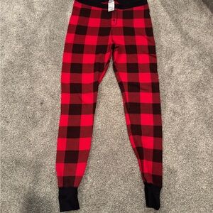 Old Navy Red and Black Checkered Lounge Pants